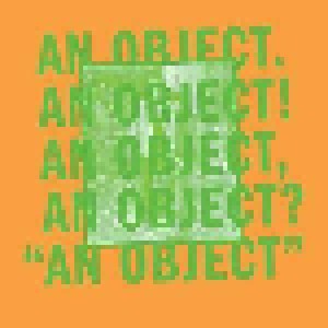 Cover - No Age: Object, An