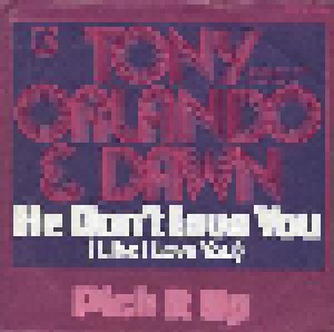 Tony Orlando & Dawn: He Don't Love You (7") - Bild 1
