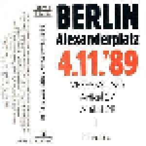 Berlin Alexanderplatz - 4.11.'89 (Tape) - Bild 3