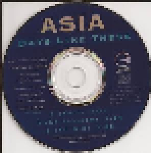 Asia: Days Like These (Promo-Mini-CD / EP) - Bild 4
