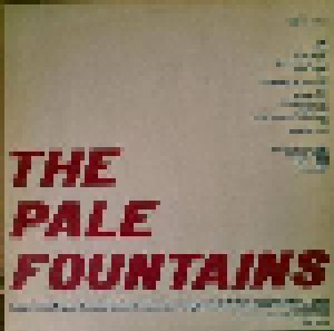 The Pale Fountains: ...From Across The Kitchen Table (LP) - Bild 2