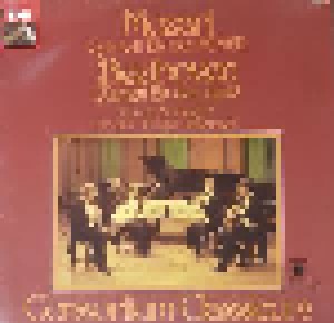 Wolfgang Amadeus Mozart + Ludwig van Beethoven: Mozart Quintett Es-Dur KV 452 / Beethoven Quintett Es-Dur Op.16 (Split-LP) - Bild 1