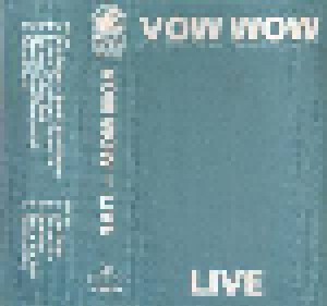 Vow Wow: Live (Tape) - Bild 2