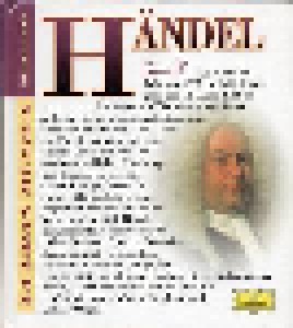 Georg Friedrich Händel: 3 Concerti Grossi / Feuerwerksmusik (CD) - Bild 1