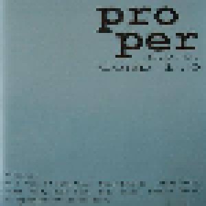 Cover - W. Jörg Henze: Proper N.Y.C Comp 1.0
