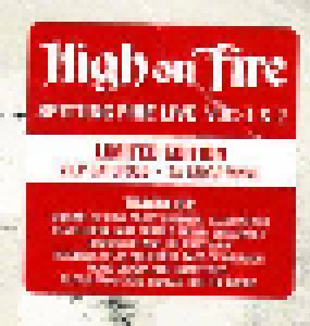 High On Fire: Spitting Fire Live Vol. 1 & Vol. 2 (2-LP) - Bild 4