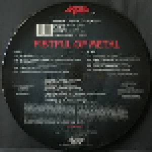 Anthrax: Fistful Of Metal (PIC-LP) - Bild 2