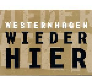 Westernhagen: Wieder Hier (Single-CD) - Bild 1
