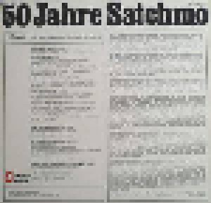 Louis Armstrong: 50 Jahre Satchmo (LP) - Bild 2