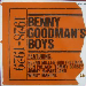 Cover - Bennie Goodman's Boys: 1928-1929