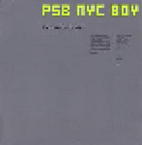 Pet Shop Boys: New York City Boy (Promo-12") - Bild 1