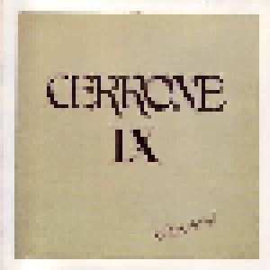 Cover - Cerrone: IX - Your Love Survived