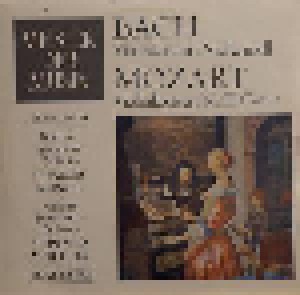 Johann Sebastian Bach + Wolfgang Amadeus Mozart: Meister Der Musik (Split-LP) - Bild 1