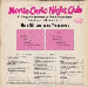 "Bald" Bill Und Seine Trocaderons: Monte Carlo Night Club (LP) - Bild 2