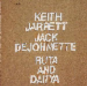 Keith Jarrett & Jack DeJohnette: Ruta And Daitya (CD) - Bild 1