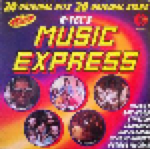 Cover - Adrian Baker: K-Tel's Music Express - 20 Original Hits