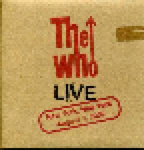 The Who: Live New York, New York 04.08.2002 (2-CD) - Bild 1