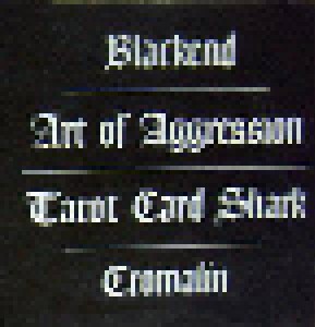 Cover - Blackend: Blackend, Art Of Aggression, Tarot Card Shark, Cromalin
