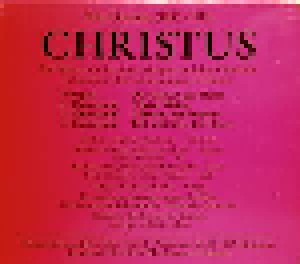 Felix Draeseke: Christus - Ein Mysterium In Einem Vorspiele Und Drei Oratorien (5-CD) - Bild 2