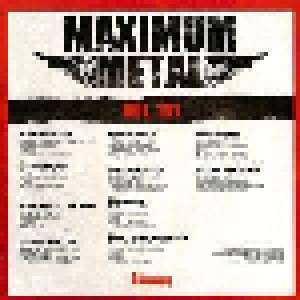 Metal Hammer - Maximum Metal Vol. 191 (CD) - Bild 2
