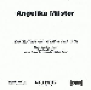 Angelika Milster: Der Stoff Aus Dem Gefühle Sind (Promo-Single-CD) - Bild 2