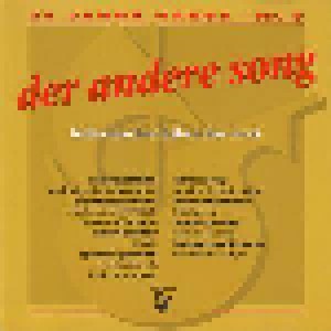 Cover - Pini Eden: Andere Song - Liedermacher Haben Das Wort - 25 Jahre Hansa Nr. 8, Der