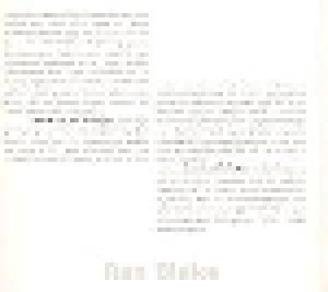 Ran Blake: Horace Is Blue: A Silver Noir (CD) - Bild 4
