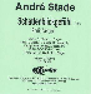 André Stade: Schattenblickgefühl (Promo-Single-CD) - Bild 1