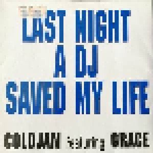 Cold Jam Feat. Grace: Last Night A DJ Saved My Life (12") - Bild 1